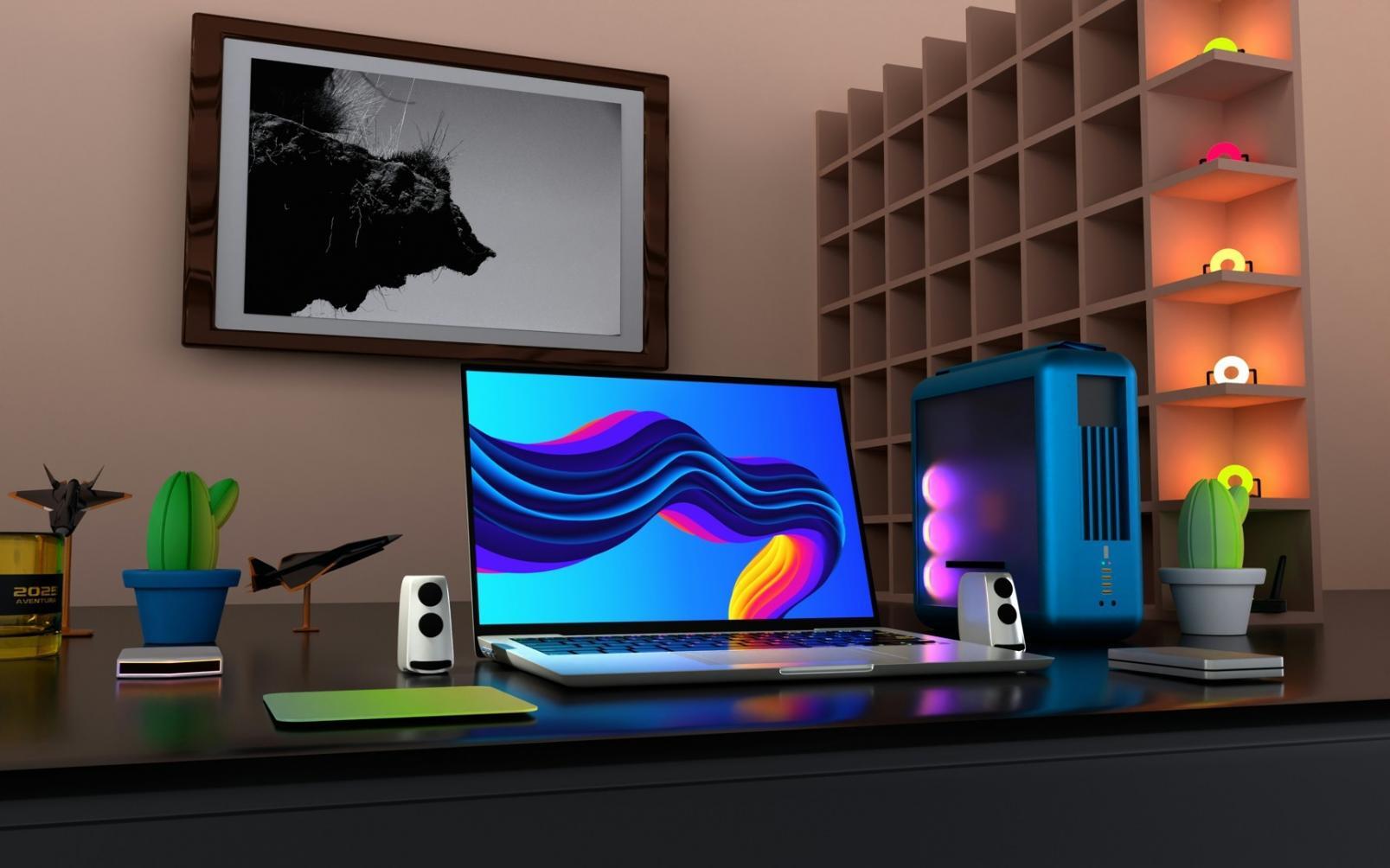 Students collaborating on monitoring infrastructure projects